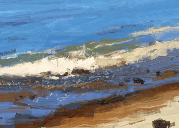 At the sea