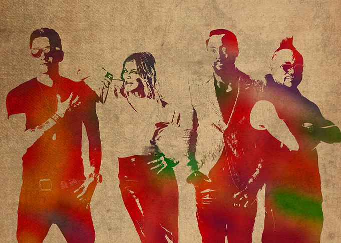 Black Eyed Peas Watercolor