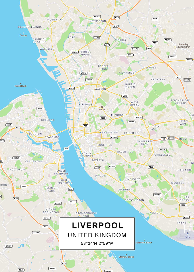 Liverpool map
