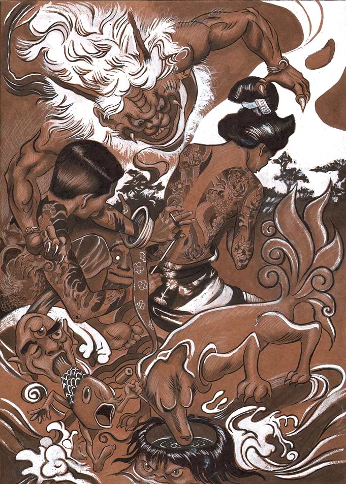 Japanese tatoo