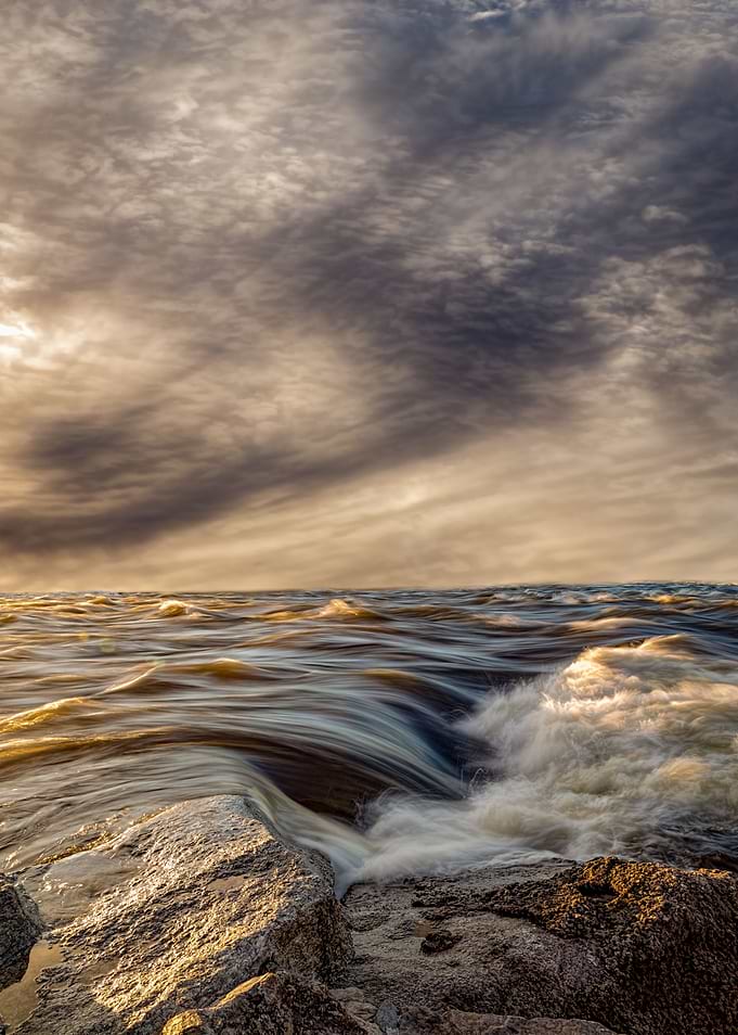 When The River Kisses The