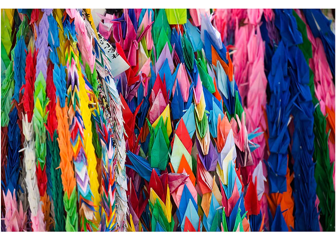 Origami Waterfall