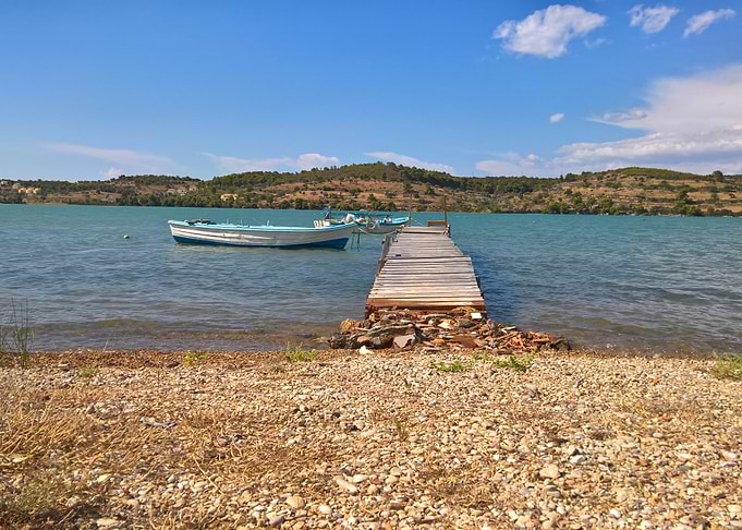 Ride with a fishing boat