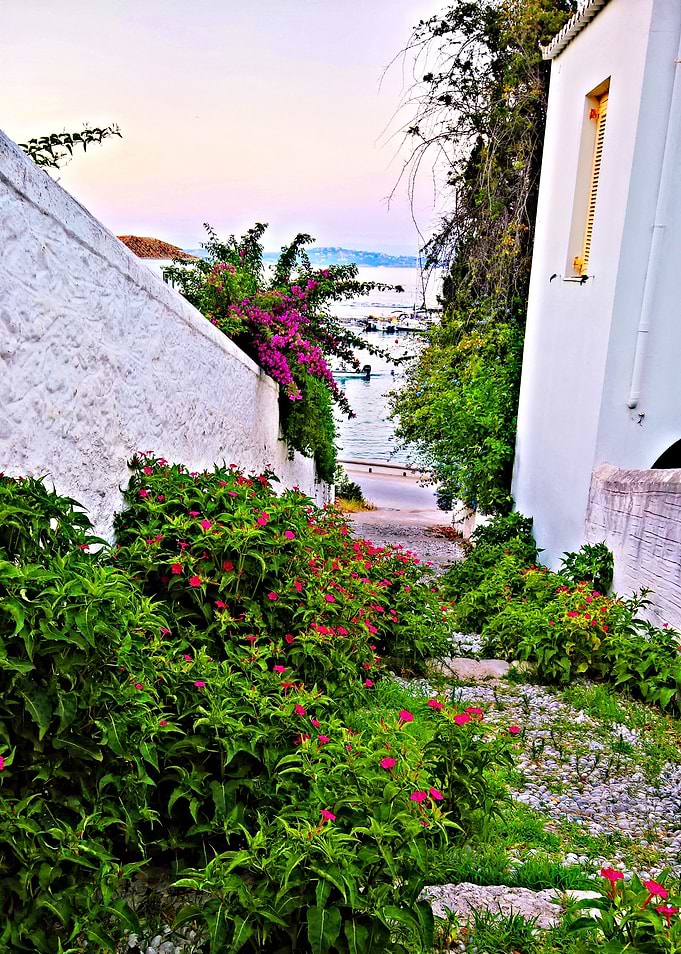 Spetses - Tzeni road