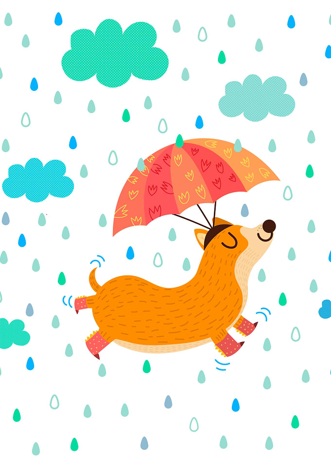 Dancing in the rain