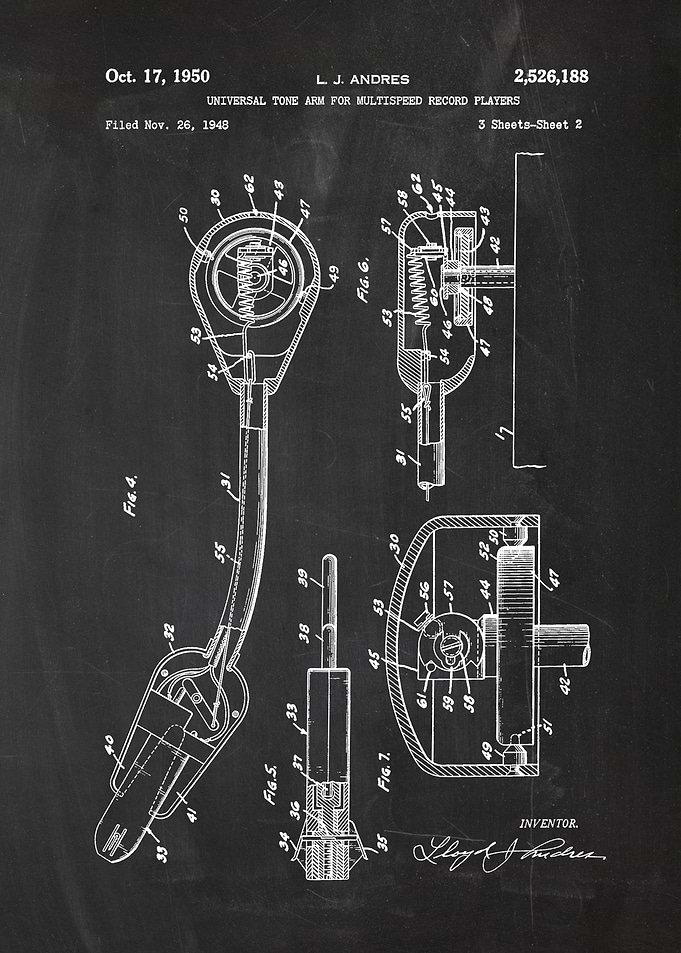 Tone Arm for Record Player