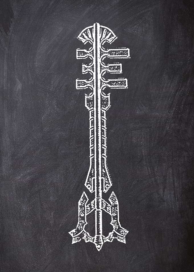chalk key 6