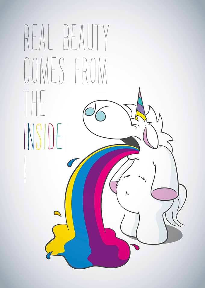 Beauty from the inside