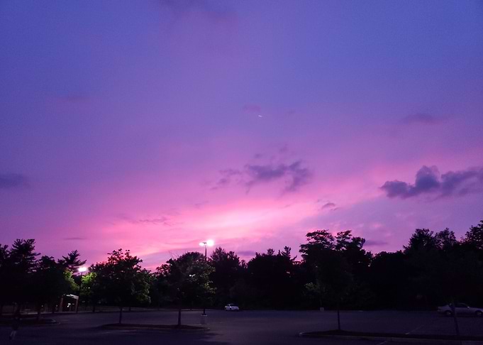 Parking Sunset