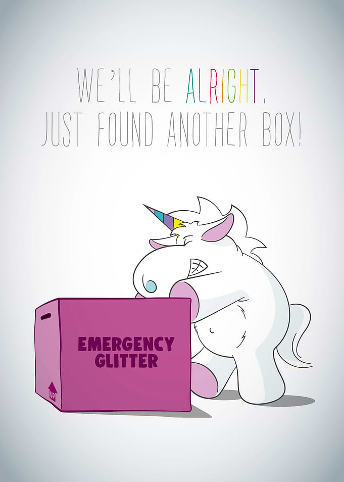 Emergency glitter