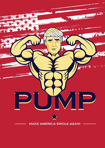 Donald Pump Trump Gym