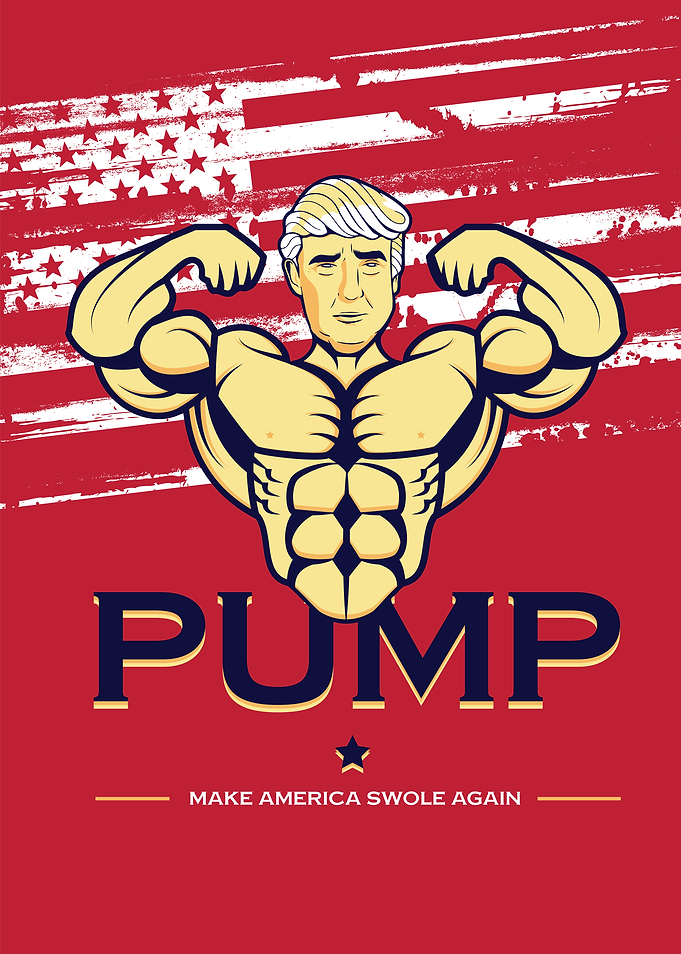 Donald Pump Trump Gym