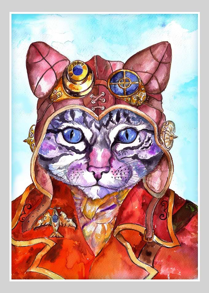 Steampunk Cat