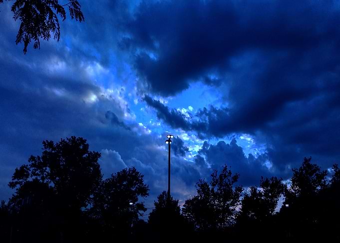Dark Blue Sky