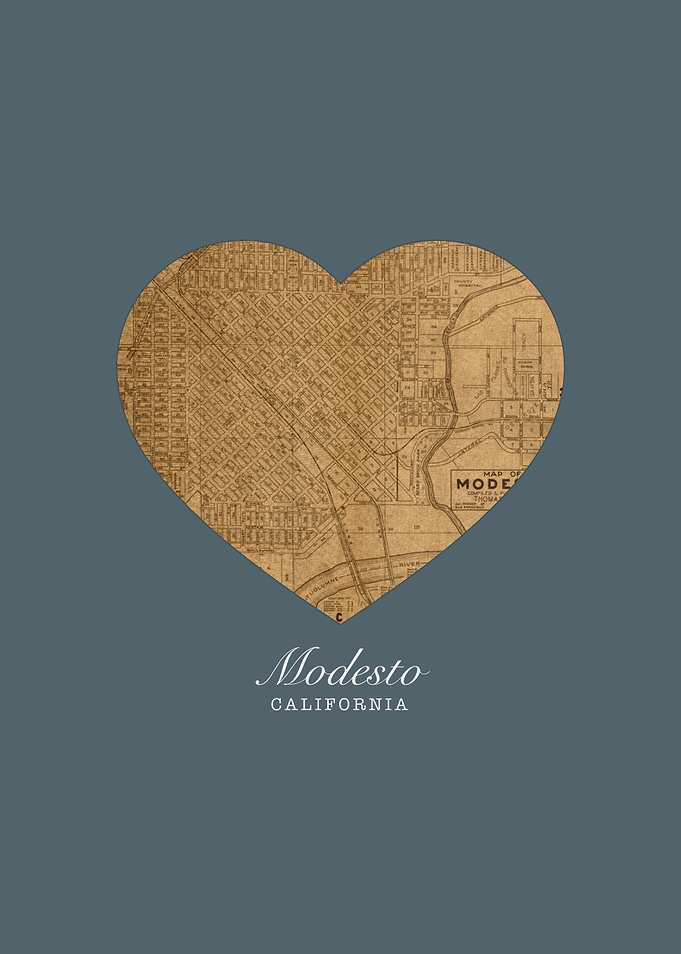 I Heart Modesto California