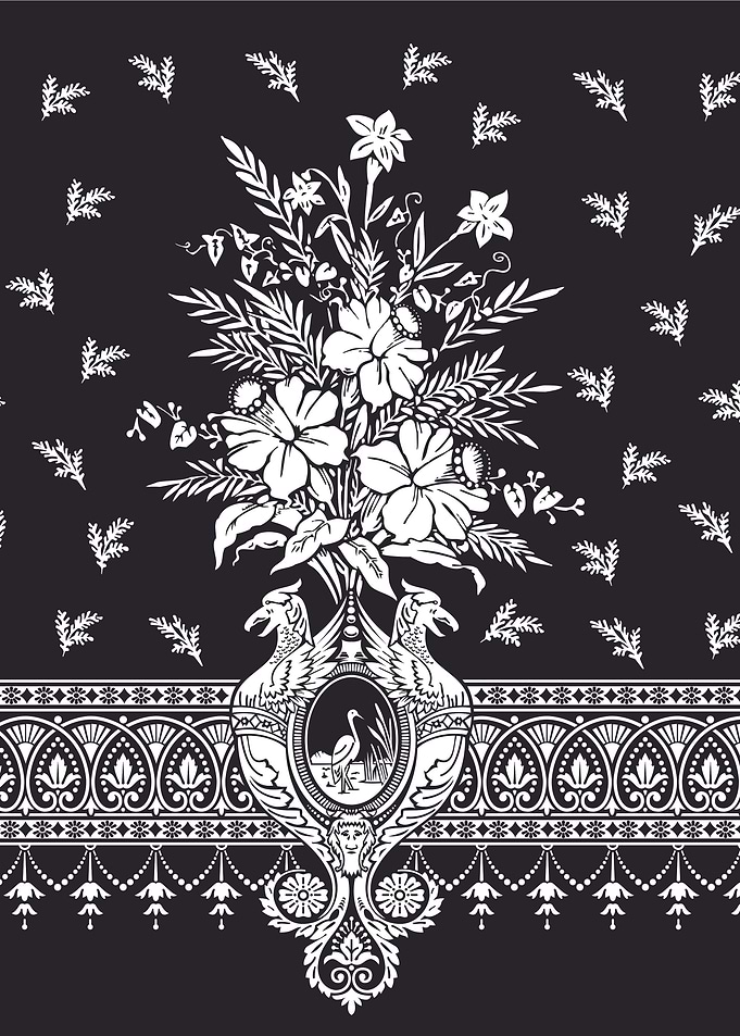 Phoenix floral Victorian