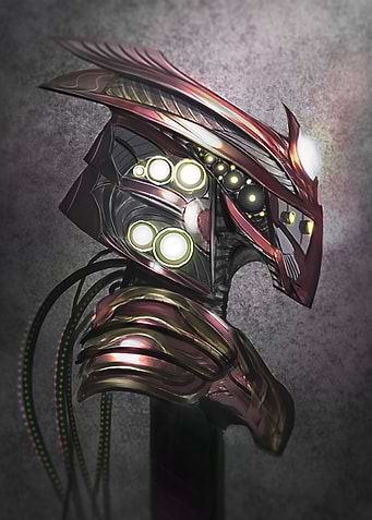AlienBot 3 red