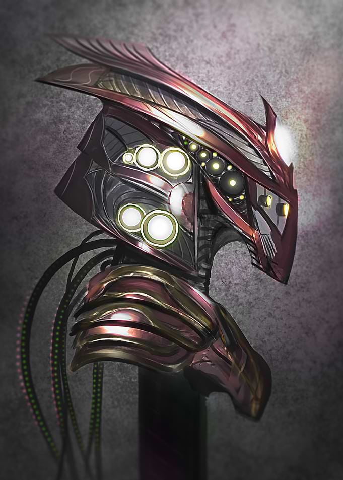 AlienBot 3 red