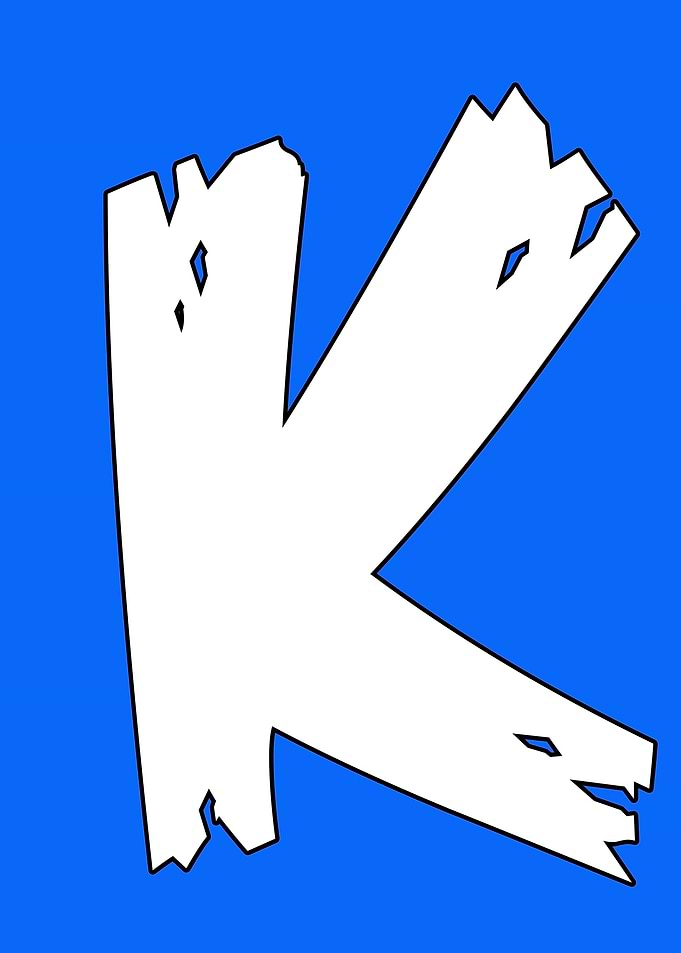 K