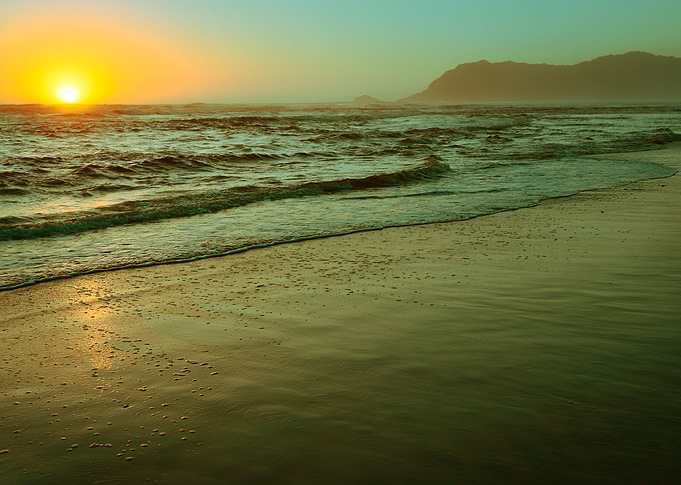 Low tide