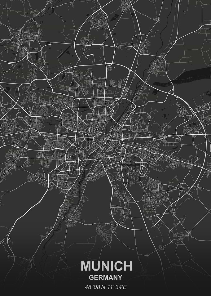 Munich city map