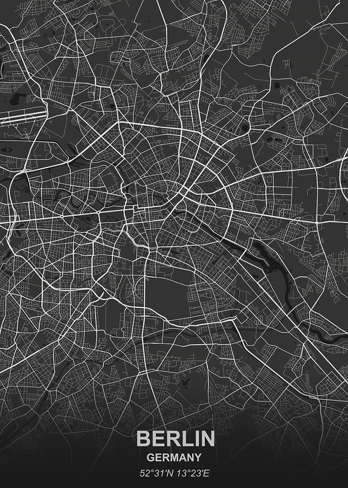 Berlin Germany map