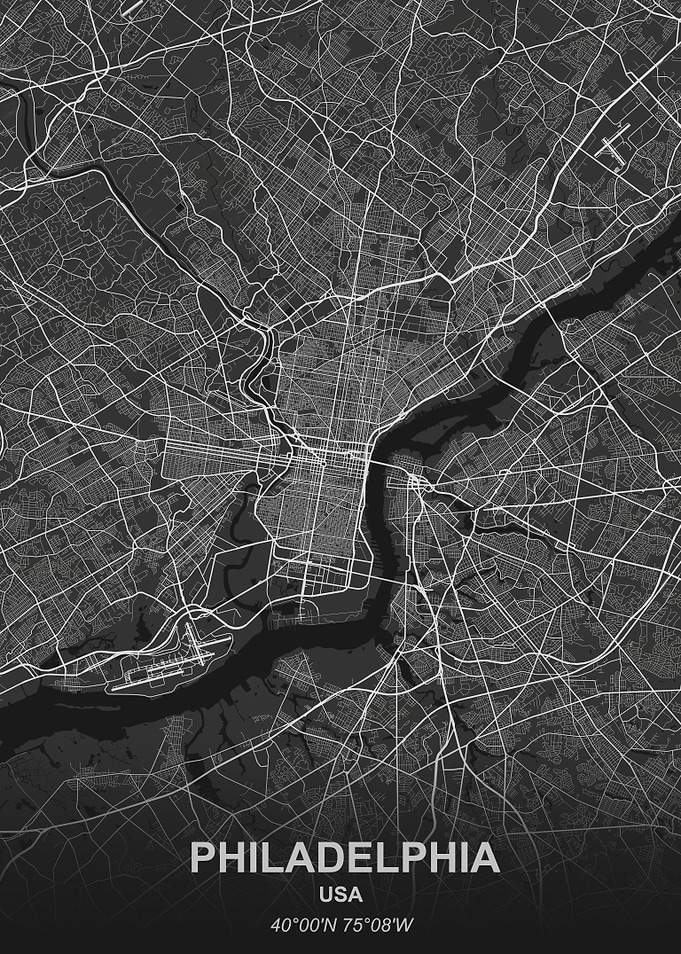 Philadelphia city map