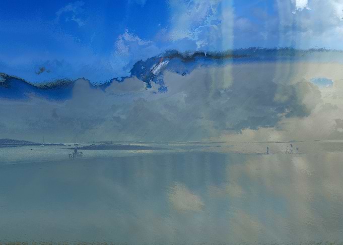 Figures on the Beach