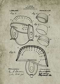 1913 Football Helmet