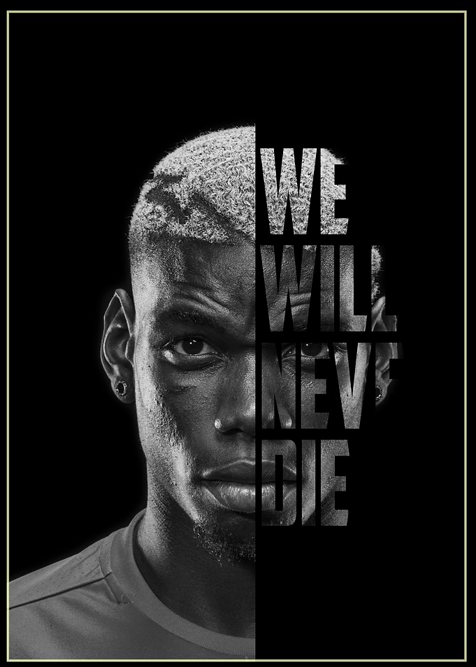 Paul Pogba portrait