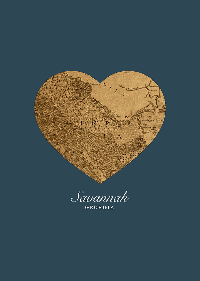 I Heart Savannah Georgia