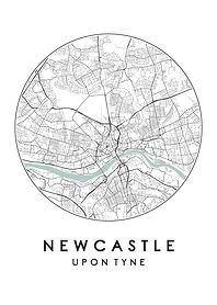 Newcastle City Map