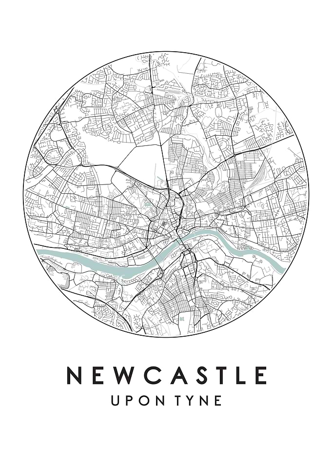 Newcastle City Map