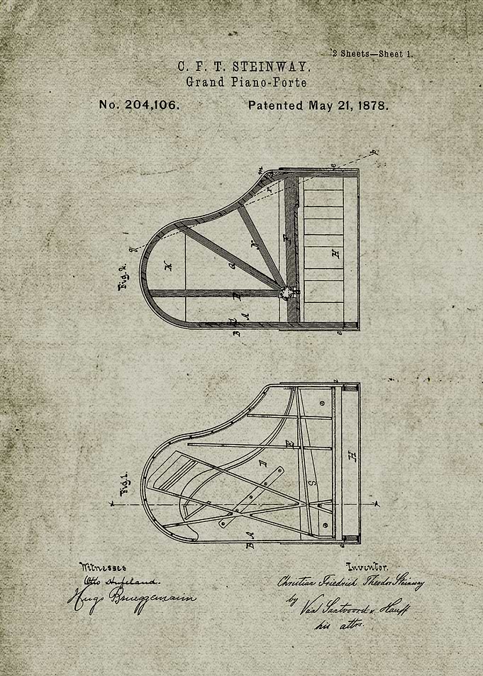 1878 Grand Piano Forte