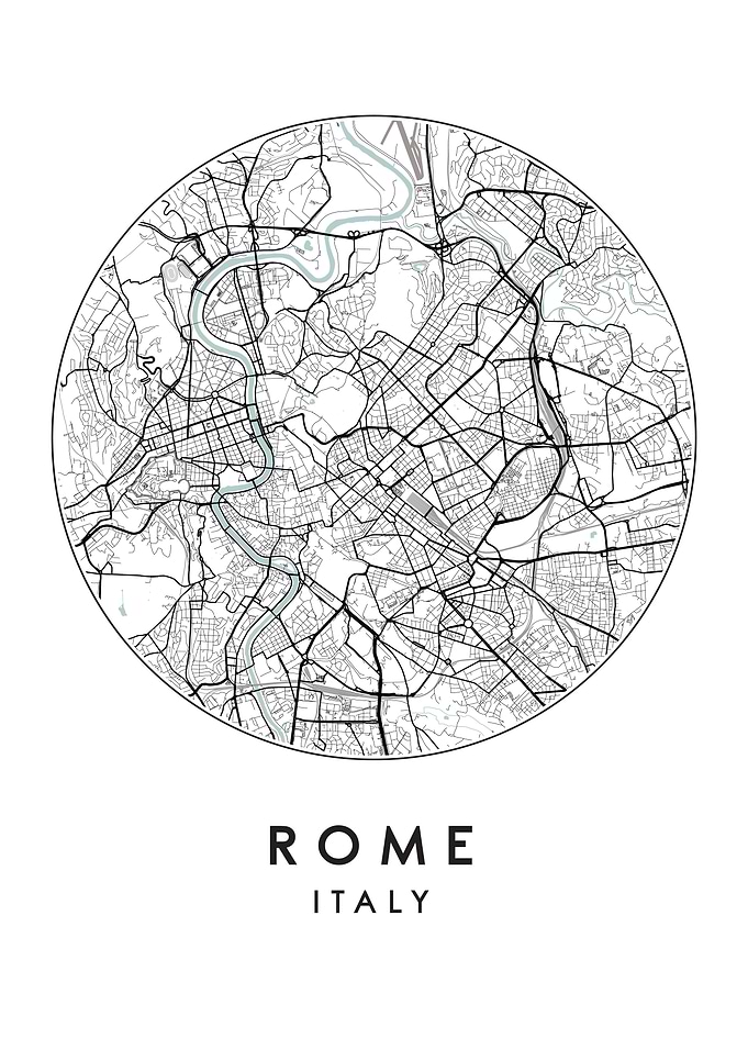 Rome City Map