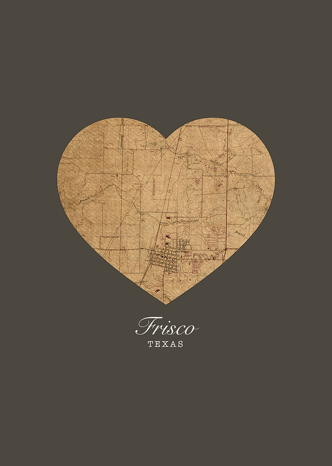 I Heart Frisco Texas