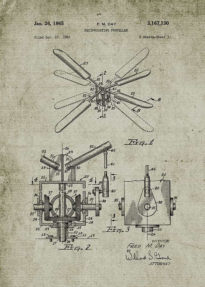 Reciprocating Propeller