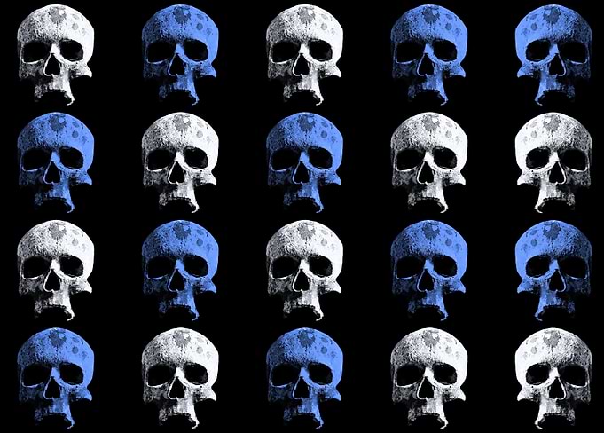 Skulls Pattern