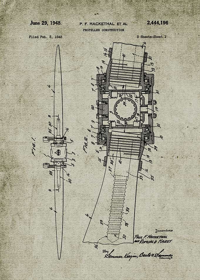 '43 Propeller Construction