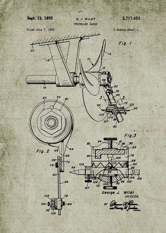 1952 Propeller Gauge