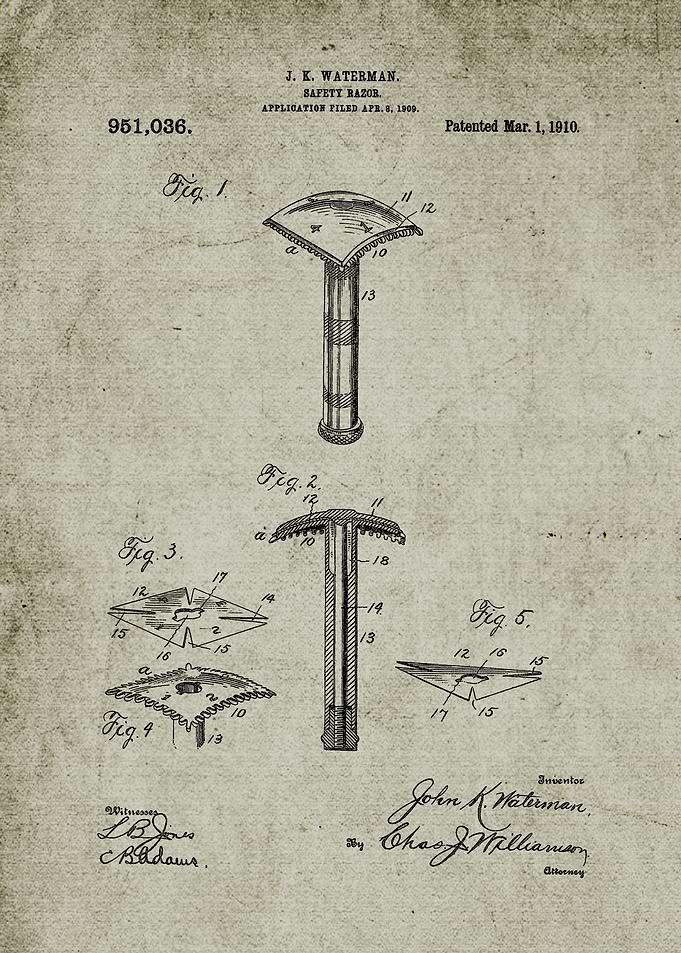 1909 Safety Razor