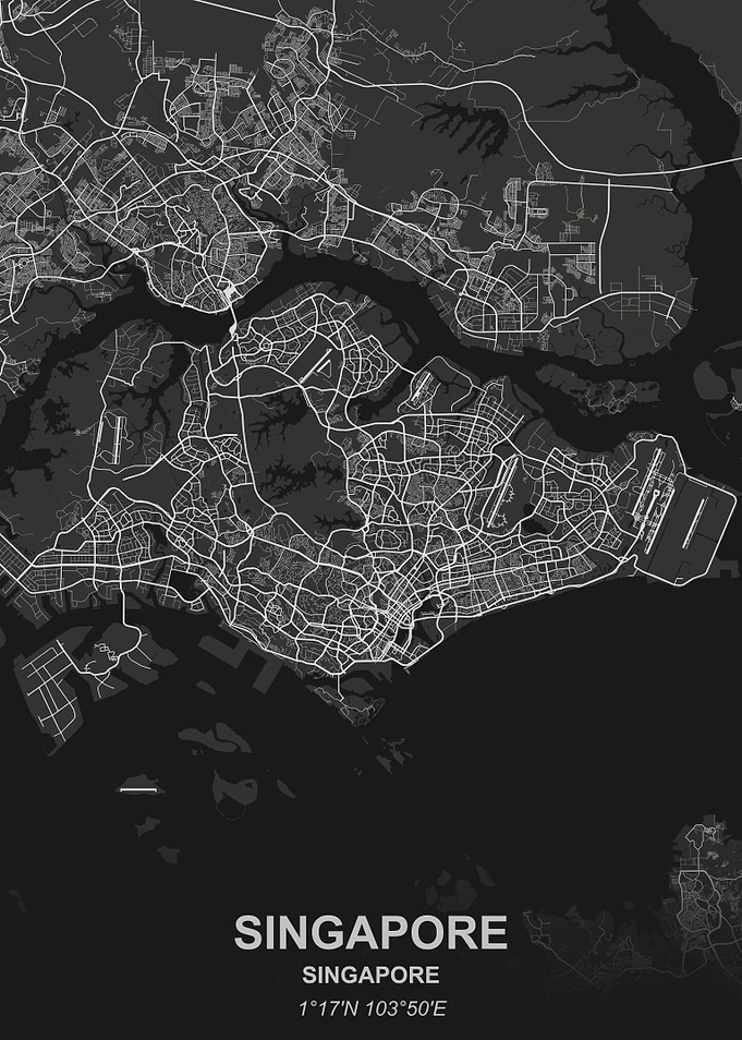 Singapore map