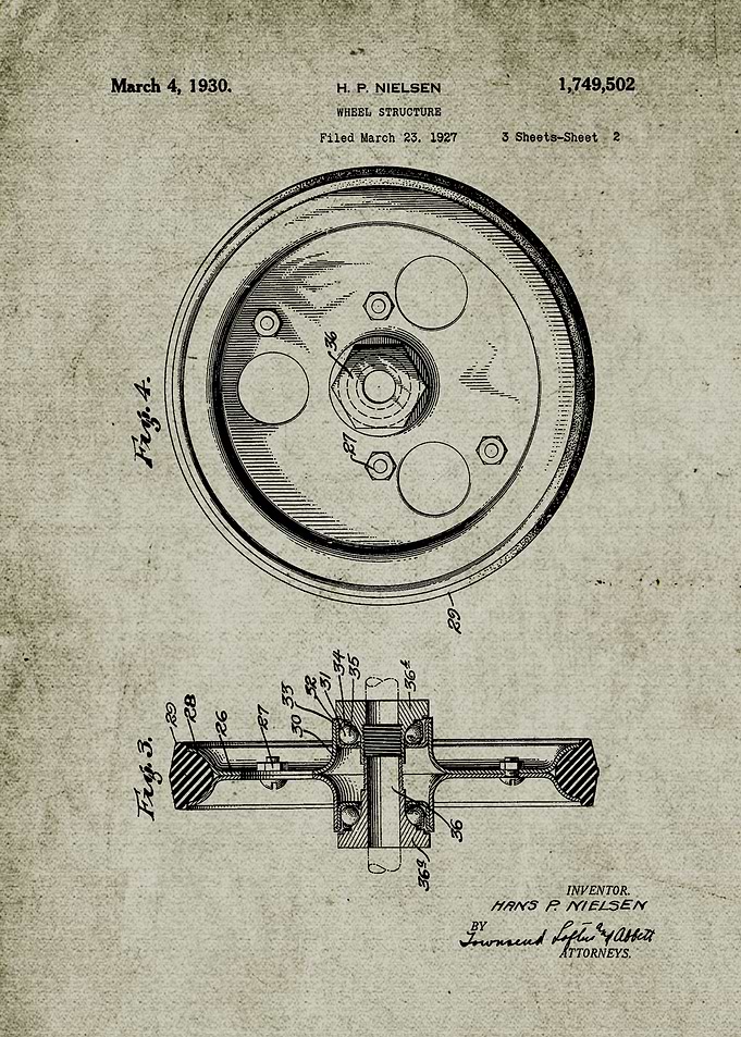 1927 Wheel Structure