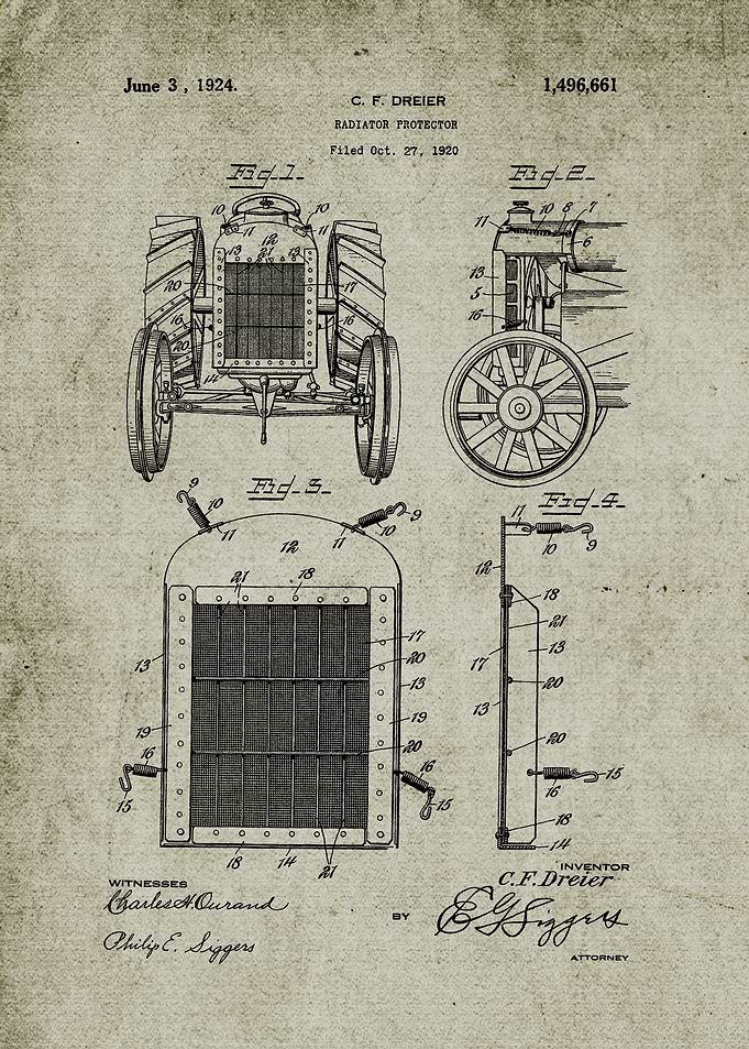 1920 Radiator Protector