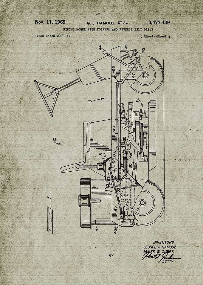 1969 Riding Mower