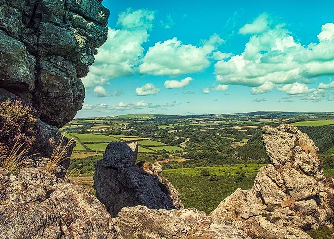 Jagged outcropping
