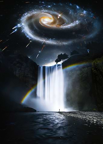 Galactic Skogafoss