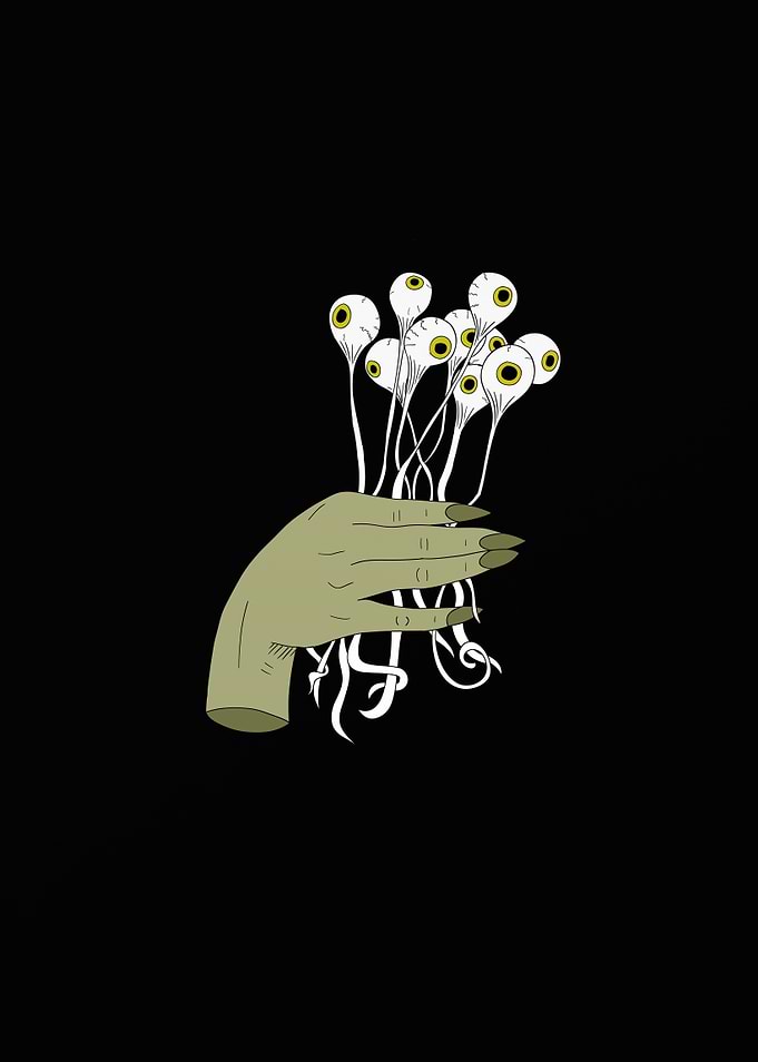 Creepy Eye Bouquet