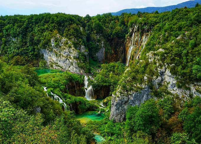Kroatie Plitvice lakes