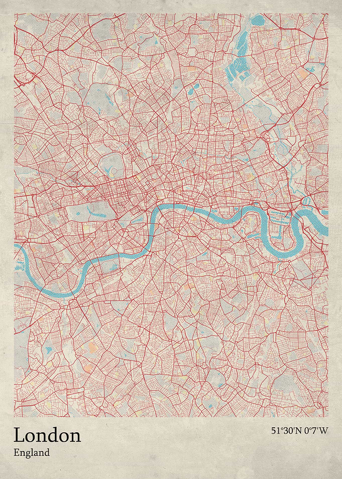London city map